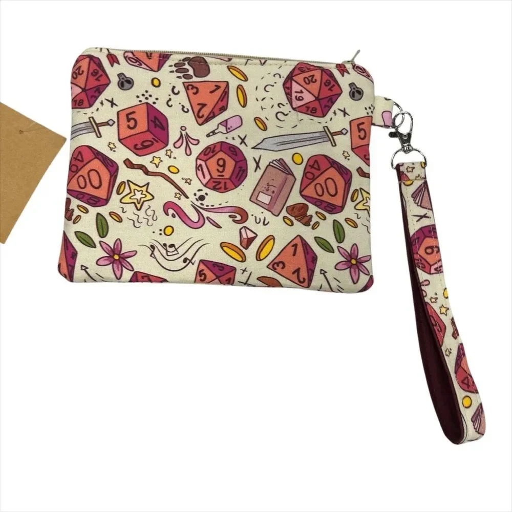 Handmade novelty wristlet